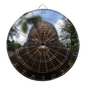 Cible De Fléchettes BIGFOOT SASQUATCH FACE PORTRAIT Darboard