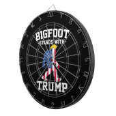 Cible De Fléchettes Bigfoot Se Déplace Avec Les Élections Trump De 202 (Devant droit)