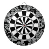 CIBLE DE FLÉCHETTES BIKINI ROSE (NOIR/GRIS) (Devant)