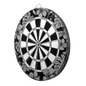 CIBLE DE FLÉCHETTES BIKINI ROSE (NOIR/GRIS) (Devant droit)