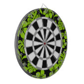 CIBLE DE FLÉCHETTES BIKINI ROSE (NOIR/LIME) (Devant gauche)