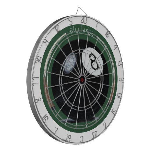 Cible De Fléchettes Billard (Devant gauche)