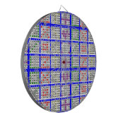 Cible De Fléchettes Bingo Game Motifs Grille (Devant gauche)