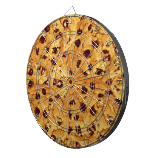 Cible De Fléchettes biscuits aux puces de chocolat (Devant droit)