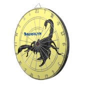 Cible De Fléchettes Black hungry scorpion (Devant droit)