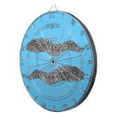 Cible De Fléchettes Black spotted moray eel cartoon (Devant droit)