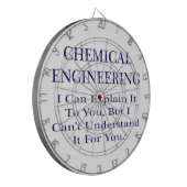 Cible De Fléchettes Blague de l'ingénieur chimique .. Expliquer ne pas (Devant gauche)