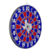 Cible De Fléchettes Blanc du Texas et bleu rouges (Devant gauche)