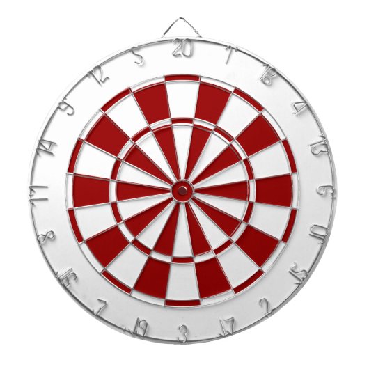 Cible De Fléchettes Blanc et marron (Devant)