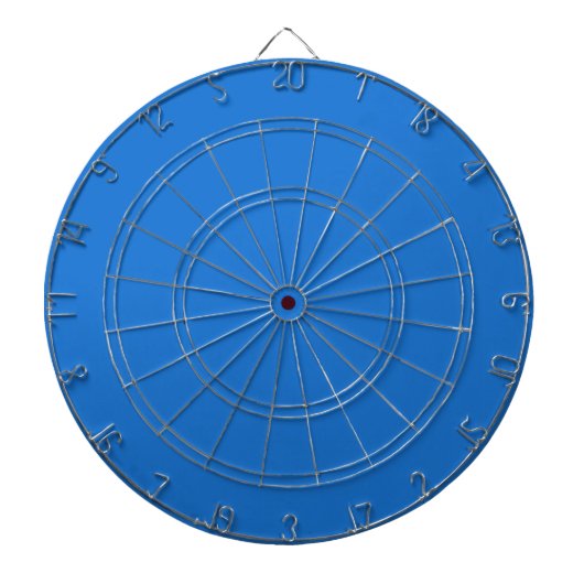 Cible De Fléchettes Bleu bleu marine brillant (couleur solide) (Devant)