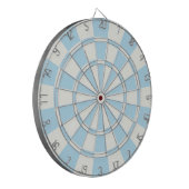 Cible De Fléchettes Bleu Clair Et Blanc (Devant gauche)