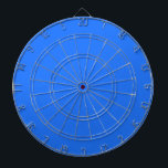 Cible De Fléchettes Bleu (Crayola) (couleur solide)<br><div class="desc">Bleu (Crayola) (couleur solide)</div>