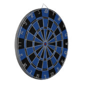 Cible De Fléchettes Bleu d'outre-mer et noir (Devant gauche)
