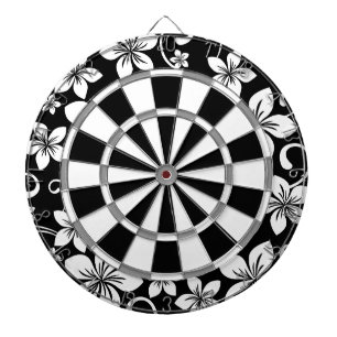 CIBLE DE FLÉCHETTES BLEU HAWAII (NOIR)