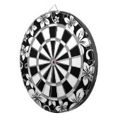 CIBLE DE FLÉCHETTES BLEU HAWAII (NOIR) (Devant droit)