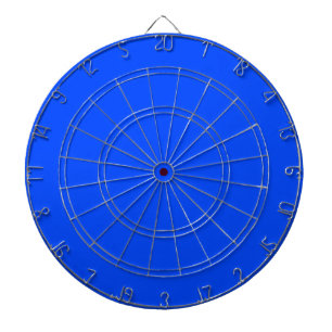 Cible De Fléchettes Bleu (RYB) (couleur solide)