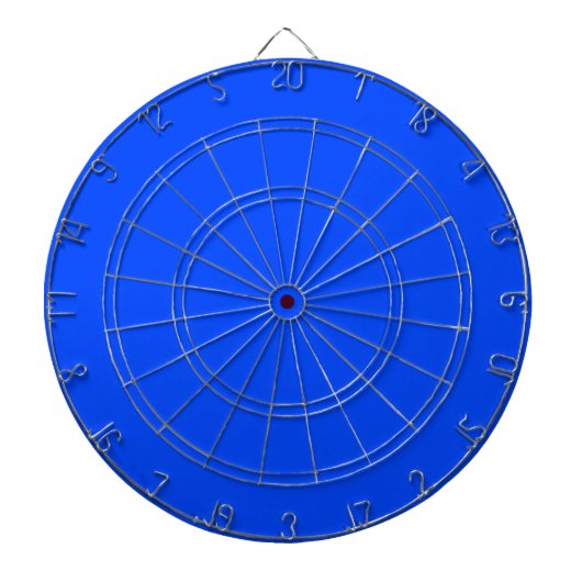 Cible De Fléchettes Bleu (RYB) (couleur solide) (Devant)