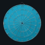 Cible De Fléchettes Bleu-vert (couleur solide)<br><div class="desc">Bleu-vert (couleur solide)</div>