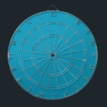 Cible De Fléchettes Bleu-vert (couleur solide)<br><div class="desc">Bleu-vert (couleur solide)</div>