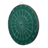 Cible De Fléchettes Bleu-vert (roue chromatique) Vert mer profond  (Devant droit)