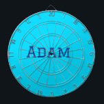 Cible De Fléchettes bleu violet ajouter le texte du nom à l'école mess<br><div class="desc">conception</div>