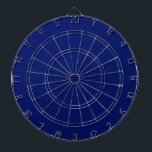 Cible de flechettes bleue de la Marine<br><div class="desc">Cible de flechettes avec arrière - plan bleu marine prêt pour vos textes ou images.</div>