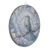 Cible De Fléchettes Blue Bird Floral Dartboard (Devant gauche)