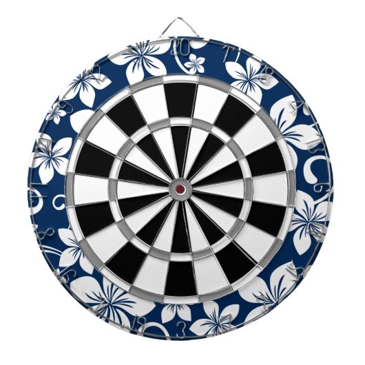 CIBLE DE FLÉCHETTES BLUE HAWAII (MARINE) (Devant)
