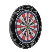 Cible De Fléchettes Boire Si Vous Manquez Drôle Tableau de Fléchettes (Devant gauche)