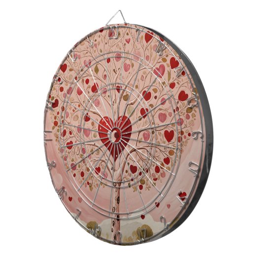 Cible De Fléchettes Bois (Devant droit)