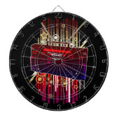 Cible De Fléchettes Bombe Boombox (Devant)