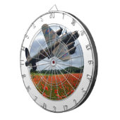 Cible De Fléchettes Bombe De Lancaster Sur Un Champ De Populations (Devant droit)