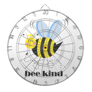 Cible De Fléchettes Bonne princesse d'abeille avec couronne et slogan