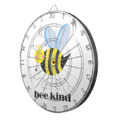 Cible De Fléchettes Bonne princesse d'abeille avec couronne et slogan (Devant droit)