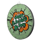 Cible De Fléchettes Bonne Saint Patrick's Day (Devant droit)