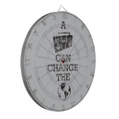 Cible De Fléchettes Boombox peut changer le monde (Devant gauche)