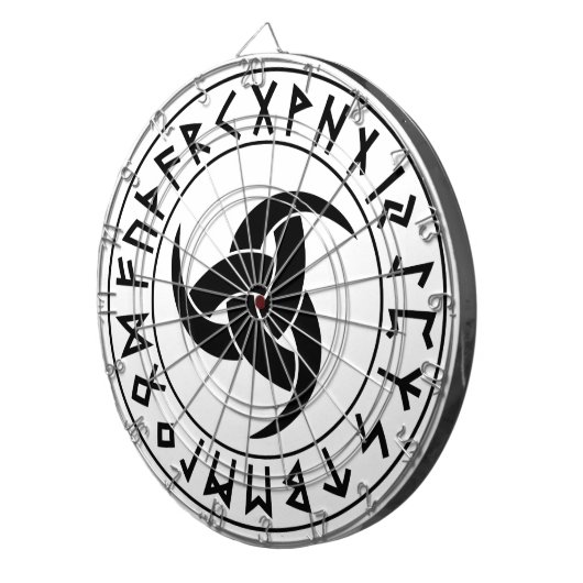 Cible De Fléchettes Bouclier de rune d'Odhroerir (Devant droit)