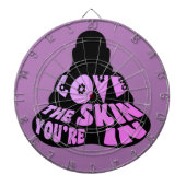 Cible De Fléchettes Bouddha amour violet (Devant)