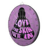 Cible De Fléchettes Bouddha amour violet (Devant droit)