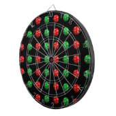 Cible De Fléchettes Boules de Noël 3D (Devant droit)