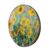 Cible De Fléchettes Bouquet de tournesols Claude Monet (Devant droit)