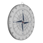 Cible De Fléchettes Boussole nautique de bleu marine (Devant gauche)