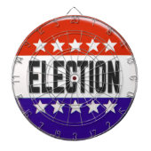 Cible De Fléchettes Bouton Élection (Devant)