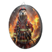 Cible De Fléchettes **"Bravoure éclatante : Le pompier Otter"** (Devant droit)