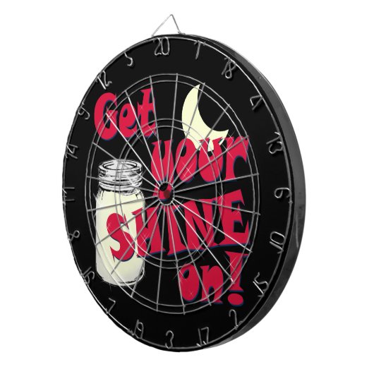 Cible De Fléchettes briller (Devant droit)