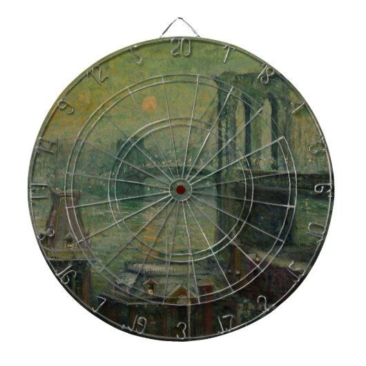 Cible De Fléchettes Brooklyn Bridge (New York City Landmark) (NYC) (Devant)