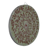 Cible de flechettes Brown et verte (Devant gauche)