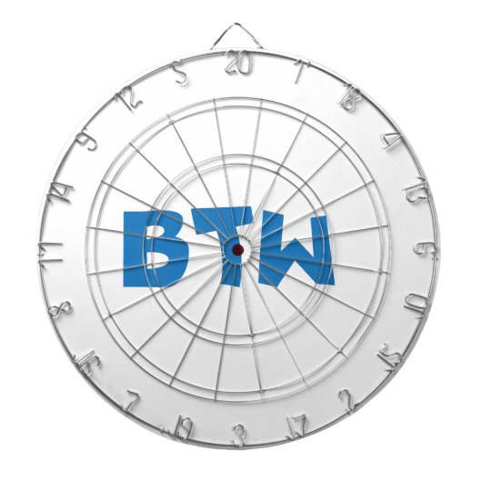 Cible De Fléchettes BTW Metal Cage Dartboard (Devant)