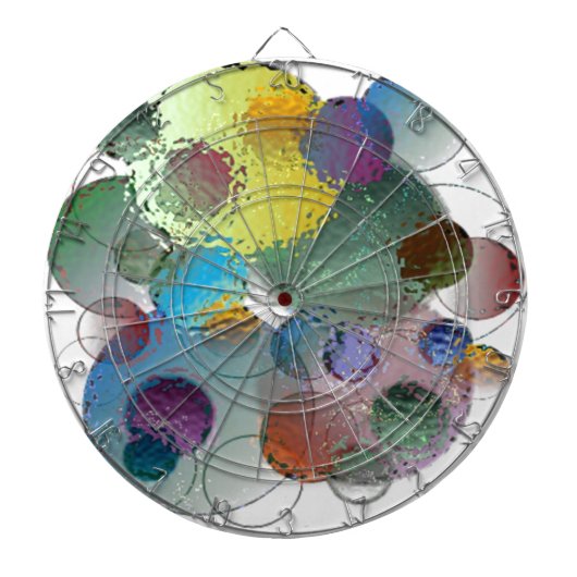 Cible De Fléchettes Bulles de verre (Devant)