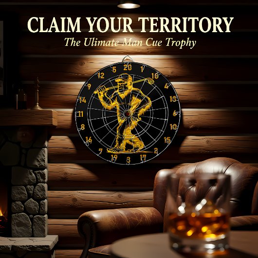 Cible De Fléchettes Bullseye ou Bust : Style Bigfoot